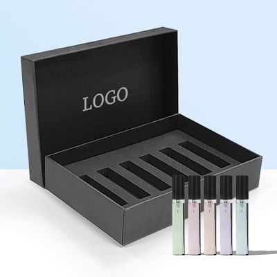 Rigid Cosmetic Lip Gloss Packaging Box Two Piece Cardboard Box Lift Off Lid Gift Boxes