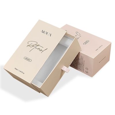 Eye Shadow 50ml 1.69oz Customize Hair Beard Perfume Essential Oil Vial Boxes Packaging Glass Dropper Bottle Rigid Box