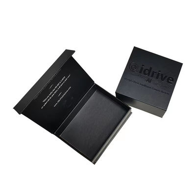 Stamping Printing Handling Magnetic Box for Hair Extensions Large Size Custom Design