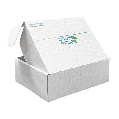 Custom Kraft Paper Cardboard Apparel Clothes Packaging Carton Mailing Moving Shipping Corrugated Boxes With Zipper Tear Tape