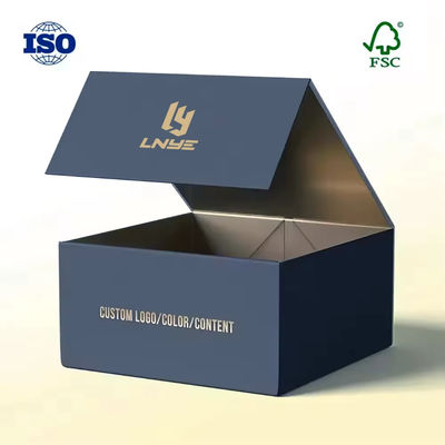 Custom Printed Rigid High Luxury Paper Packaging Box Cardboard Gift Box Special Paper Folding Magnetic Collapsible Box