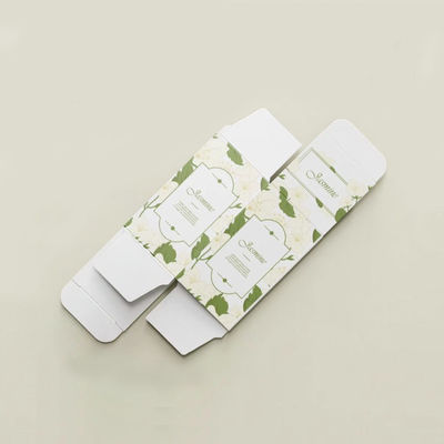 Custom Printed Biodegradable Perfume Beauty Skin Care Cosmetics Packaging Box Hot Stamping Embossed Paper Box